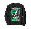 Soccer Mama Favorite Soccer Player Sweatshirt - Minimalist Print Unisex