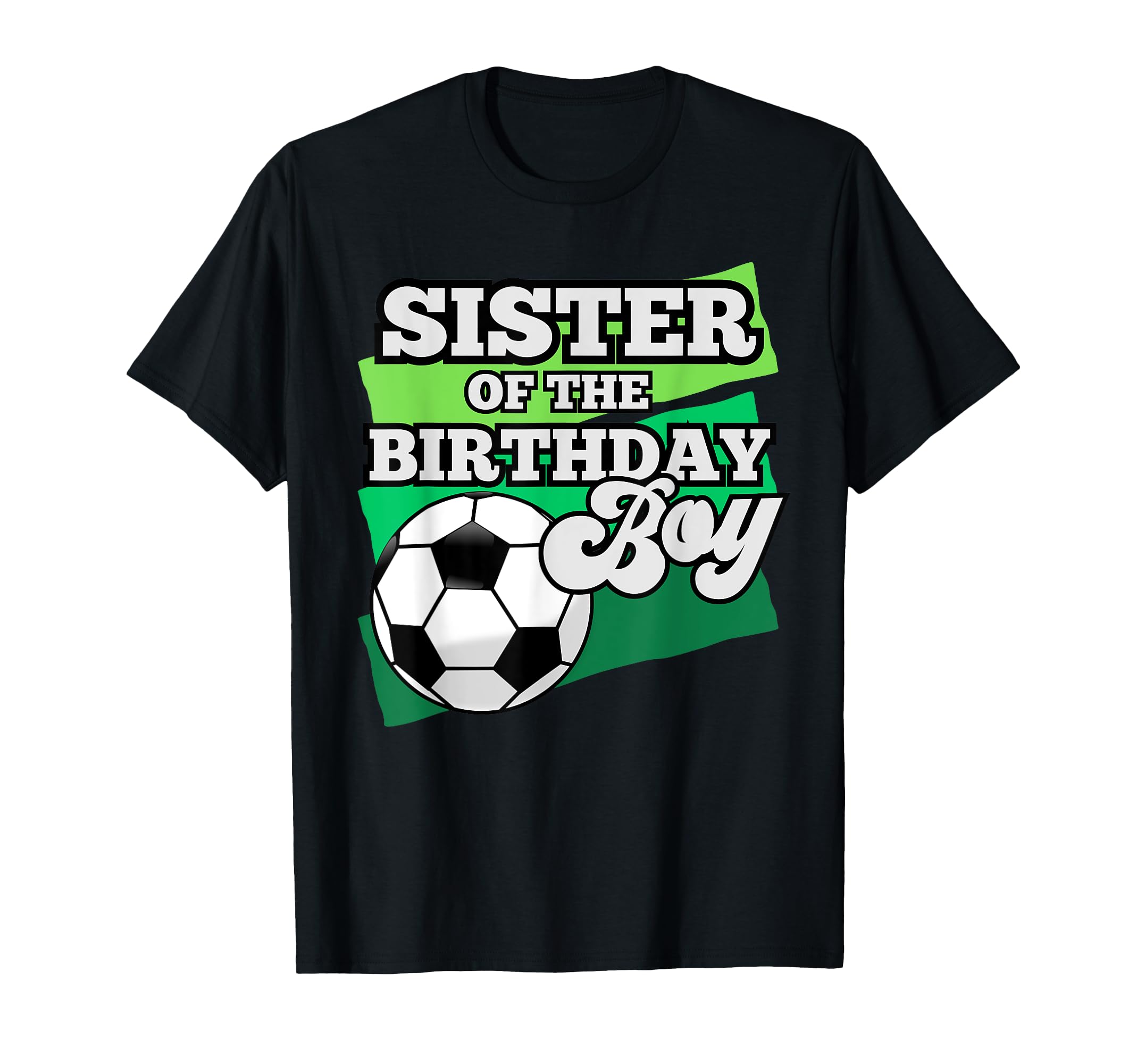 Soccer Themed Birthday Party Matching T-Shirt - Custom Art Print Men Women