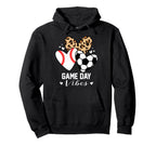 Game Day Vibes Funny Soccer Baseball Mom Hoodie - Unique Graphic Men Women
