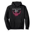 My Heart Is Line Football Lineman Hoodie - Casual Everyday Wear Unisex