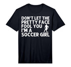 Funny Soccer Art Soccer Lover T-Shirt - Casual Everyday Wear for Adults