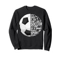 Kind Smart People Sport Funny Sweatshirt - Streetwear Style Men Women