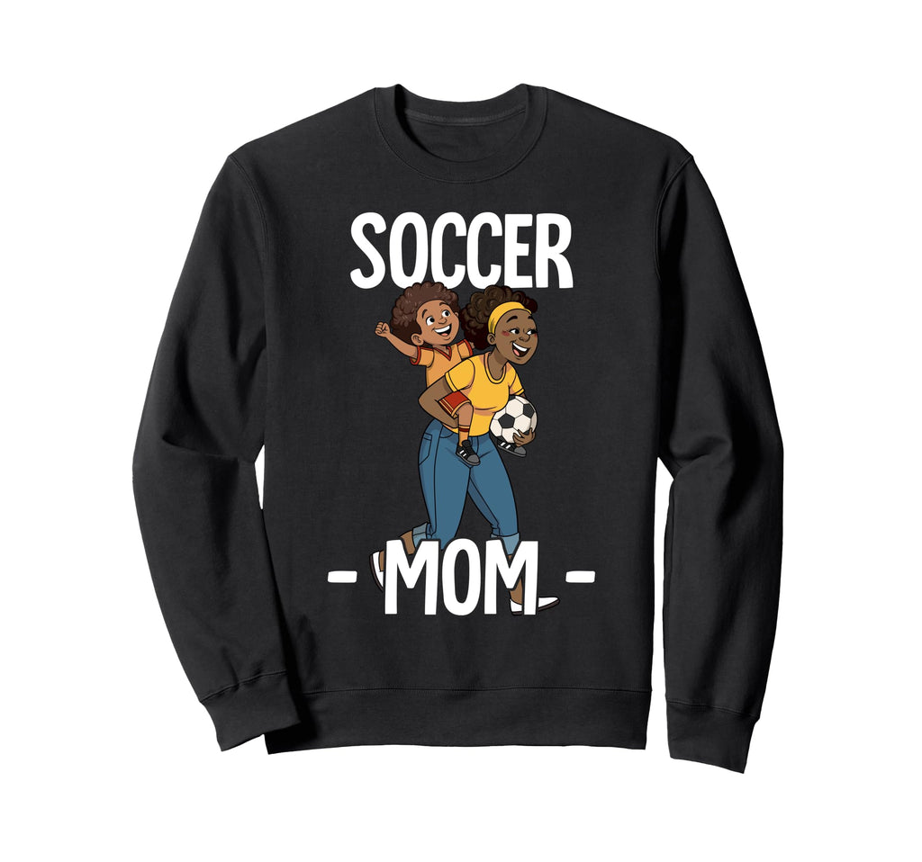 Soccer Mom Sweatshirt - Minimalist Print for Adults