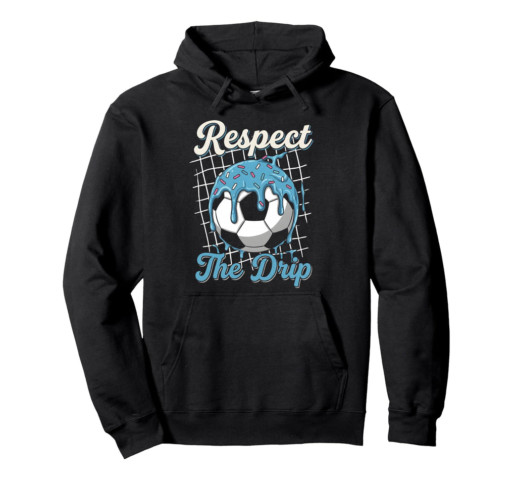 Soccer Respect Drip Player Fans Ice Cream Hoodie - Streetwear Style Unisex