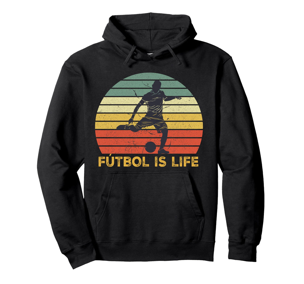 Futbol Is Life Hoodie - Unique Graphic Men Women