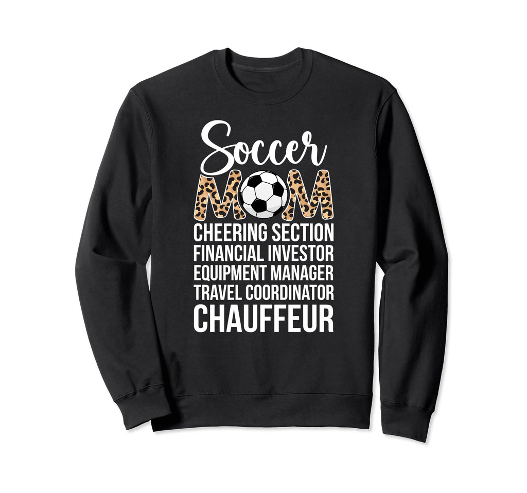 Soccer Mom Definition Mom Soccer Sweatshirt - Custom Art Print Men Women