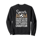 Soccer Mom Definition Mom Soccer Sweatshirt - Custom Art Print Men Women