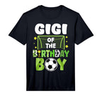 Mens Soccer Gigi Birthday Party T-Shirt - Fun Novelty Design for Adults