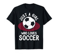 Just Who Loves Soccer Soccer Teams T-Shirt - Streetwear Style Unisex