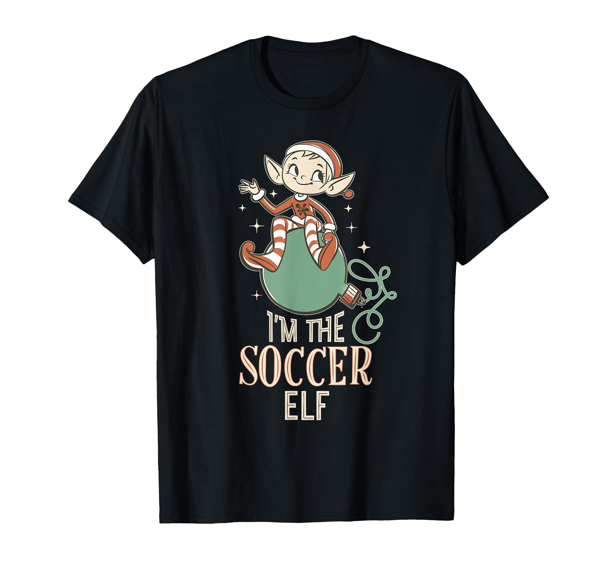 Im Soccer Elf Matching Family Elves T-Shirt - Unique Graphic Men Women