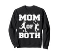 Mom Both Funny Soccer Volleyball Sweatshirt - Minimalist Print Men Women