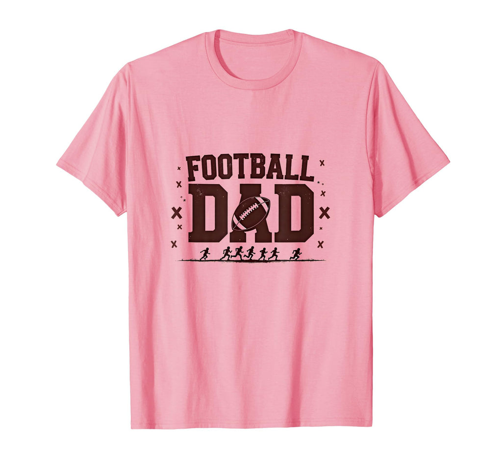 Football Dad Proud Senior Soccer Parent T-Shirt - Minimalist Print Unisex
