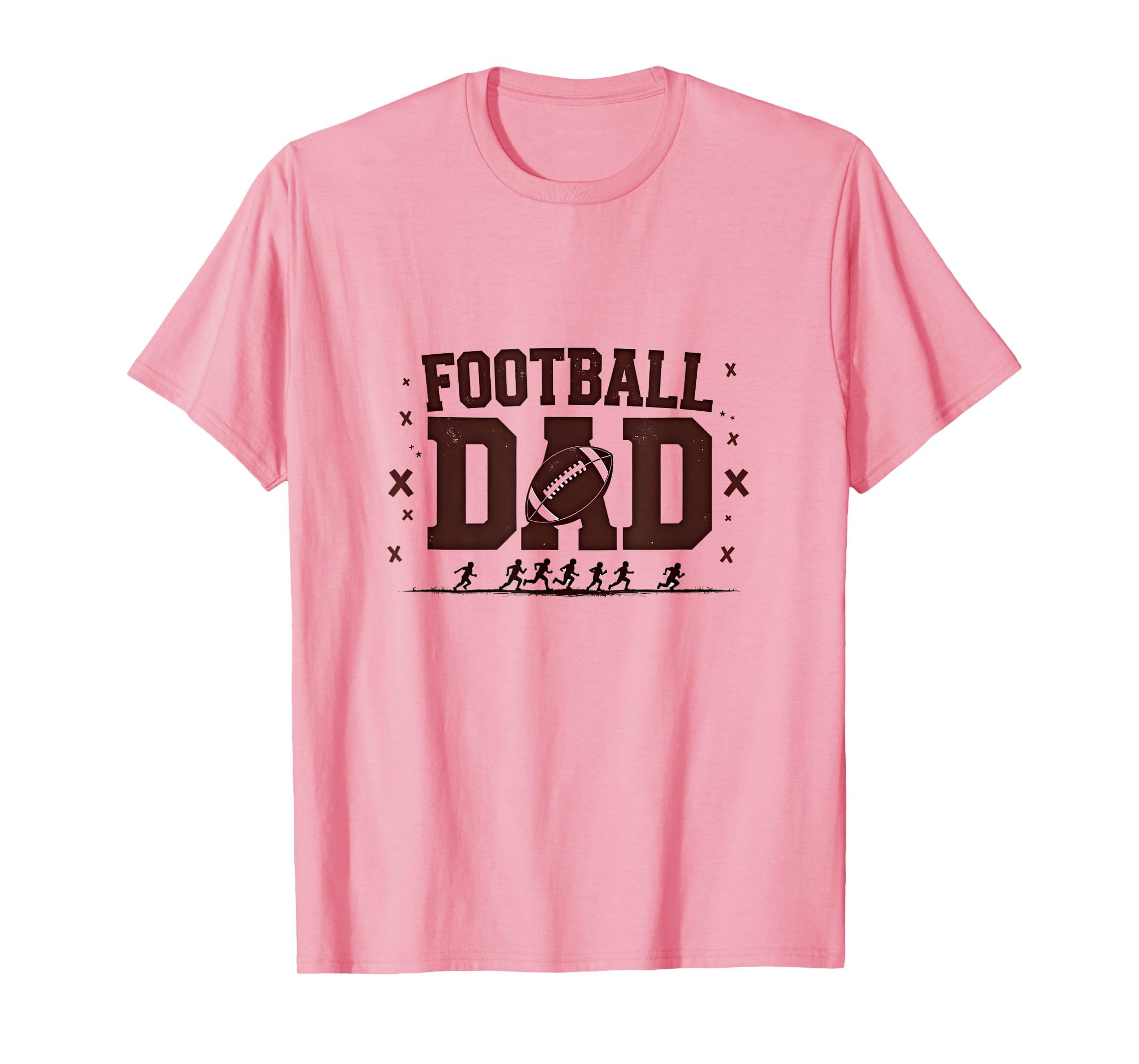 Football Dad Proud Senior Soccer Parent T-Shirt - Minimalist Print Unisex