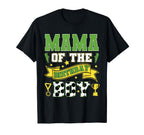 Mama Birthday Soccer Player T-Shirt - Casual Everyday Wear Men Women