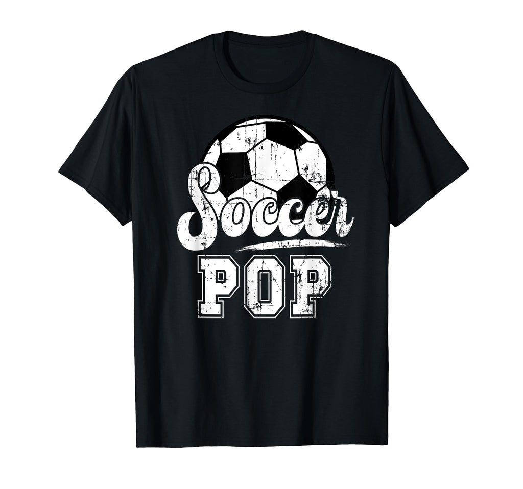 Soccer Pop Grandpa Pop Soccer T-Shirt - Aesthetic Graphic for Adults