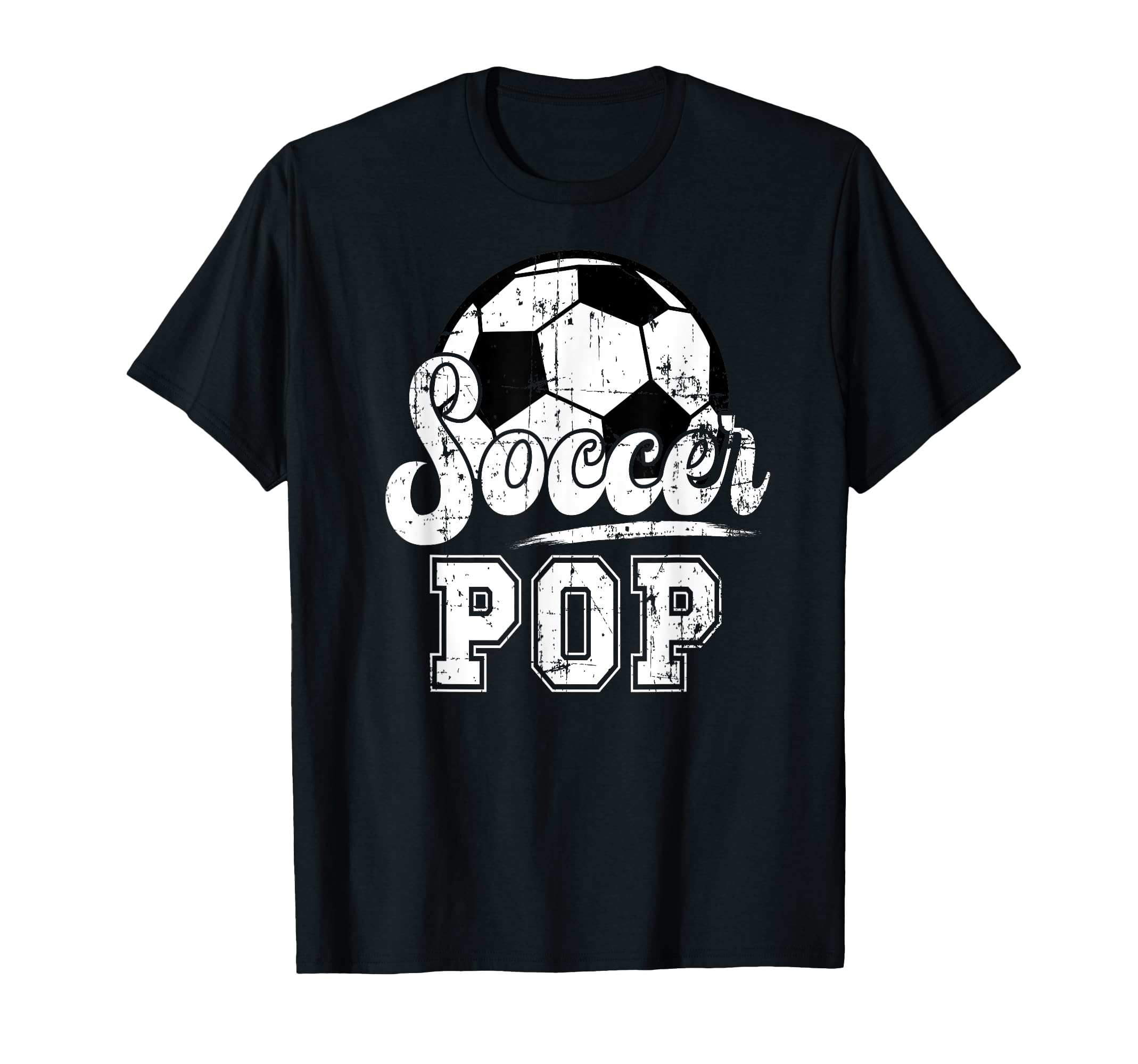 Soccer Pop Grandpa Pop Soccer T-Shirt - Aesthetic Graphic for Adults