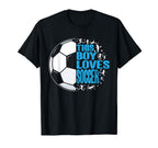 This Loves Soccer T-Shirt - Minimalist Print Men Women
