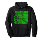 I Play Like Try To Keep Up Funny Soccer Hoodie - Custom Art Print Unisex