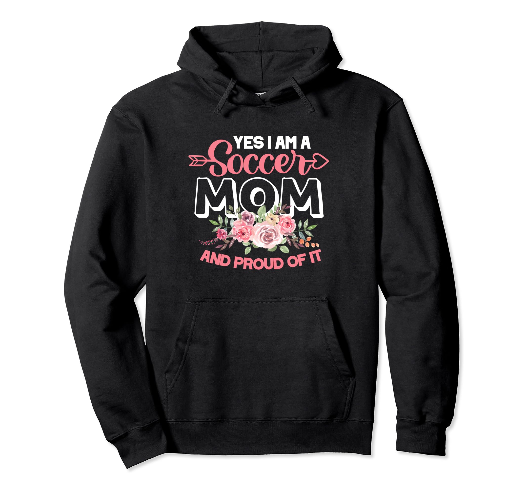 Soccer Mom Mother Yes I Am Soccer Mom Hoodie - Aesthetic Graphic Men Women