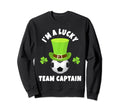 Soccer Team Captains Im Lucky Sweatshirt - Fun Novelty Design Men Women