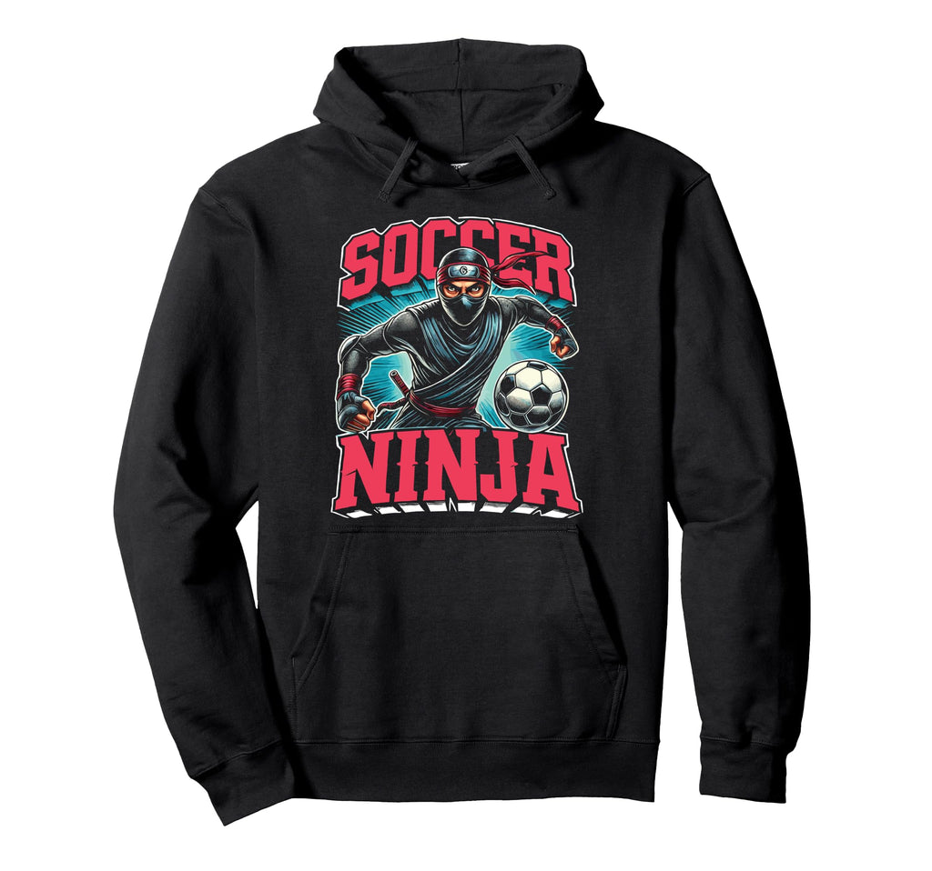 Soccer Goalkeeper Soccer Ninja Soccer Hoodie - Custom Art Print Men Women
