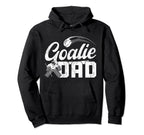 Ice Hockey Goalie Dad Hockey Goalkeeper Dad Hoodie - Trendy Graphic Unisex