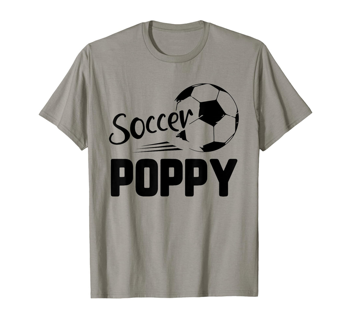 Soccer Poppy Love Soccer Player T-Shirt - Streetwear Style Unisex
