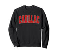 Cadillac Mi Michigan Varsity Usa Sweatshirt - Streetwear Style Men Women