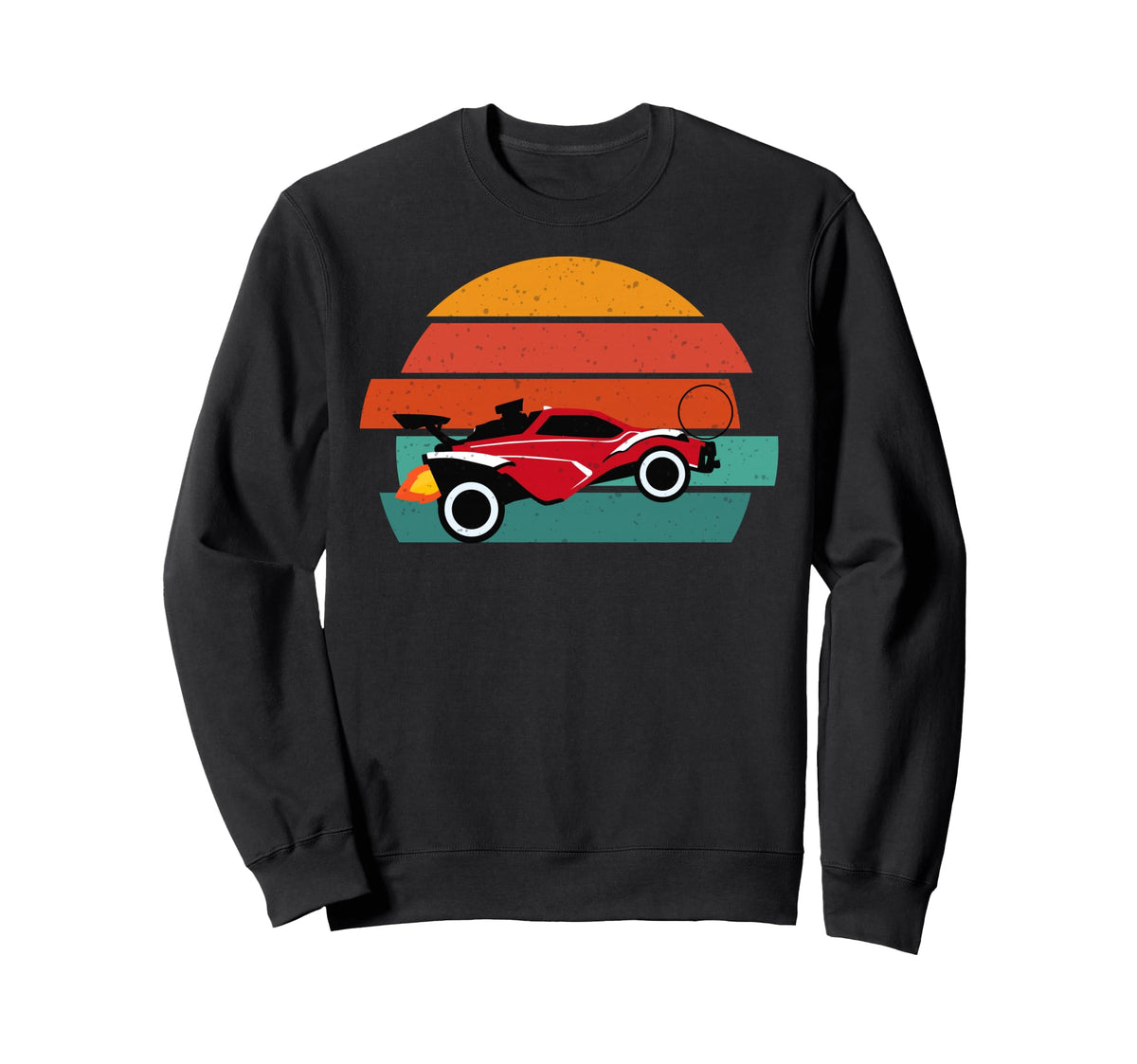 Octane Rocket Soccer Sunset Sweatshirt - Aesthetic Graphic for Adults