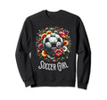 Soccer Team Player Sports Soccer Sweatshirt - Unique Graphic Unisex