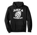Soccer Sports Player Team Just Soccer Hoodie - Novelty Apparel Men Women