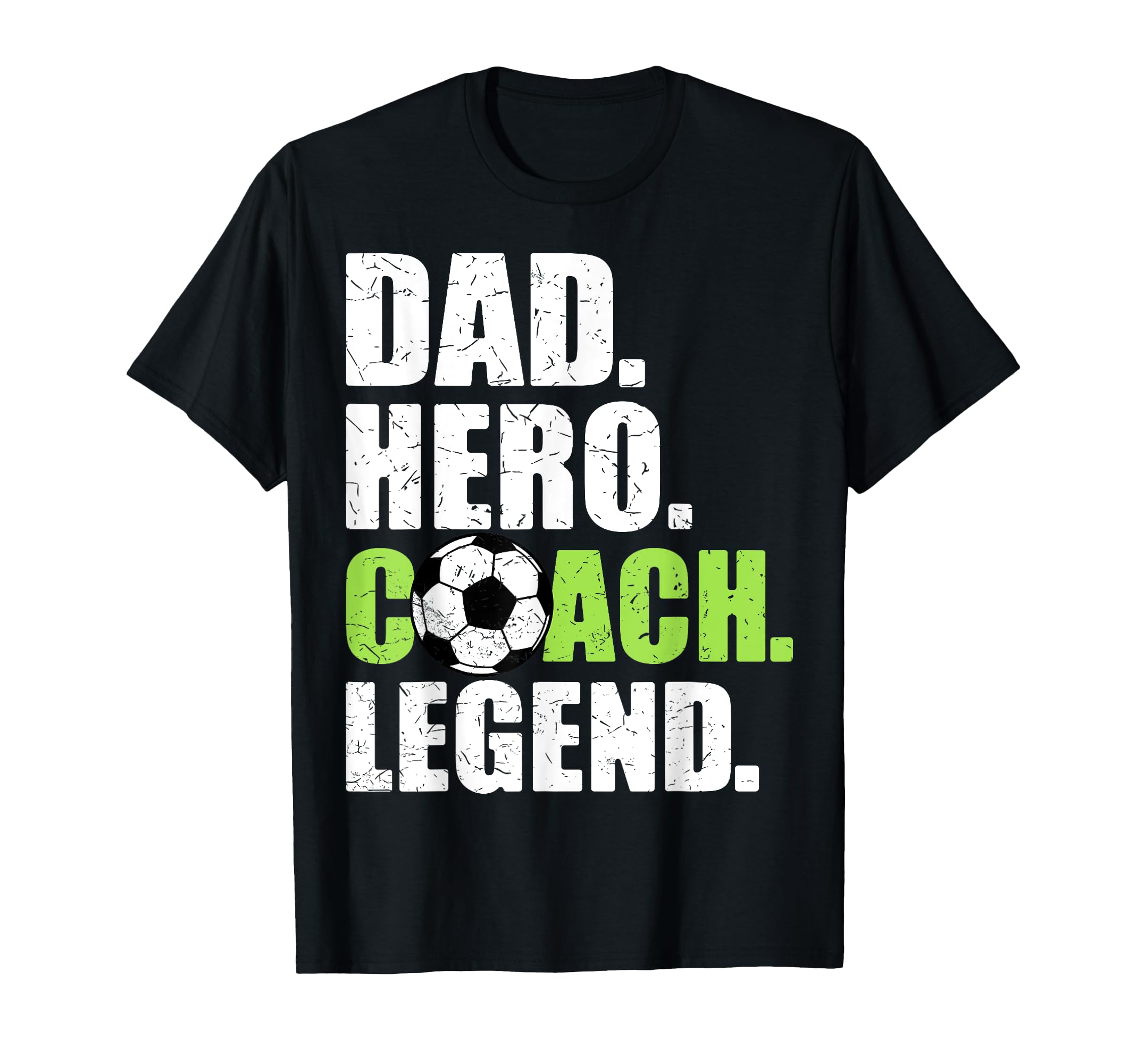 Dad Hero Coach Legend Father Papa T-Shirt - Custom Art Print Men Women