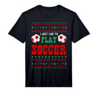 Soccer Player Game Sport Player T-Shirt - Novelty Apparel Men Women