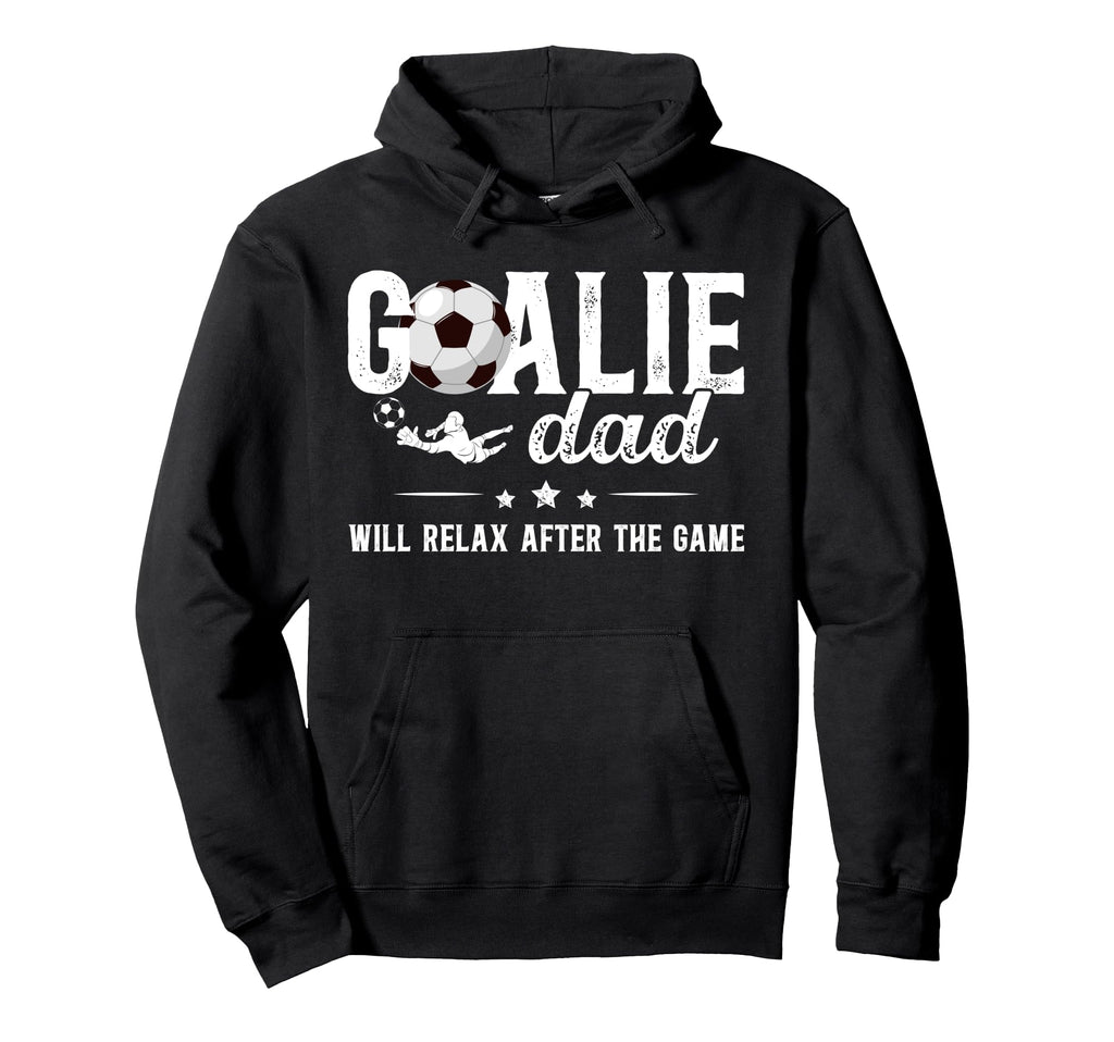 Funny Soccer Goalie Dad Soccer Keeper Hoodie - Custom Art Print for Adults