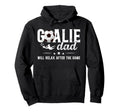 Funny Soccer Goalie Dad Soccer Keeper Hoodie - Custom Art Print for Adults