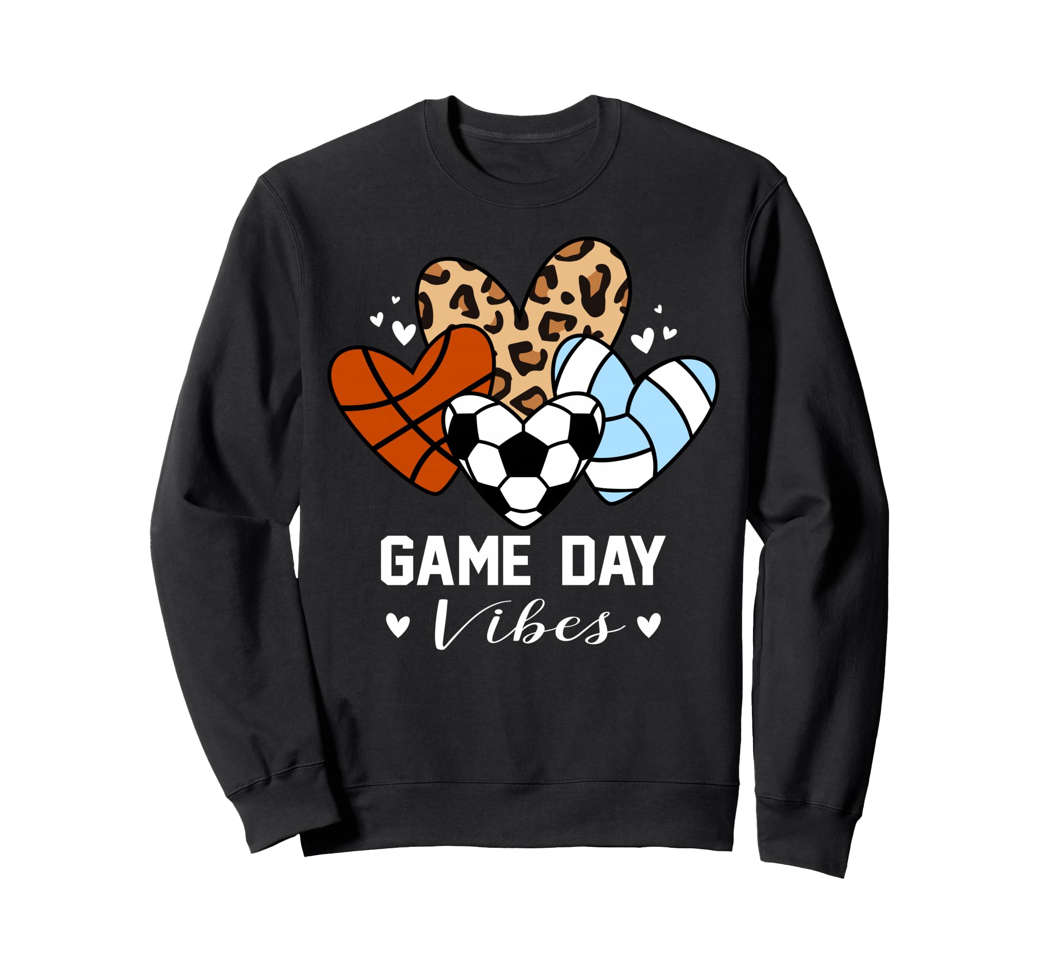 Game Day Vibes Funny Soccer Sweatshirt - Custom Art Print for Adults