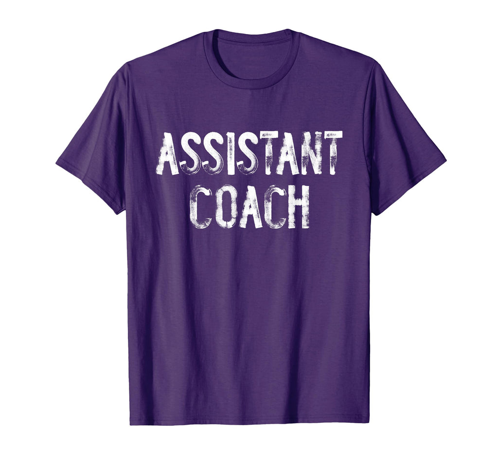 Assistant Coach Typography Sweatshirt - Custom Art Print for Adults