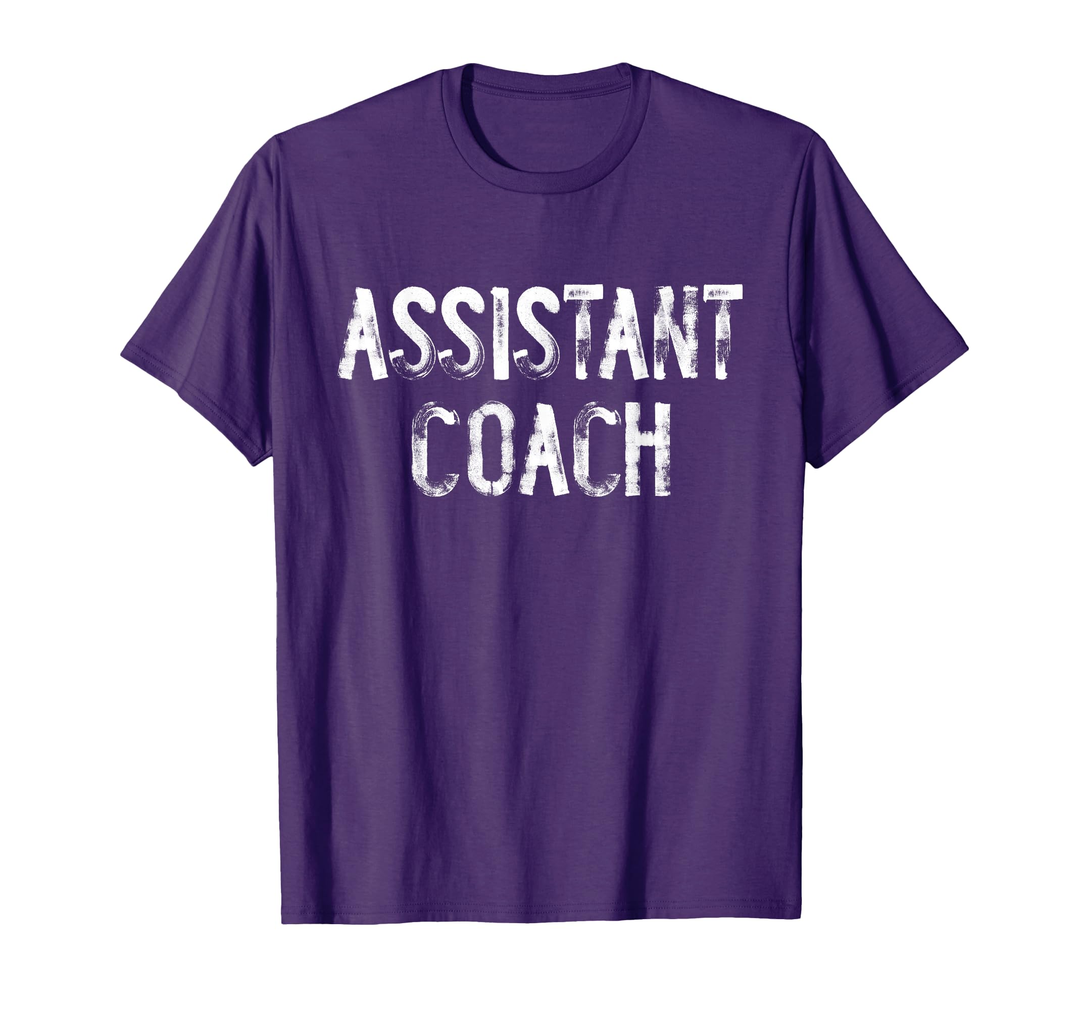 Assistant Coach Typography Sweatshirt - Custom Art Print for Adults