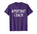 Assistant Coach Typography Hoodie - Aesthetic Graphic Unisex