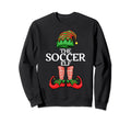Soccer Elf Family Matching Group Sweatshirt - Custom Art Print for Adults