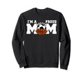 Im Proud Mom Funny Soccer Sweatshirt - Minimalist Print Men Women