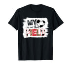 Leopard My Heart Is That Field Soccer T-Shirt - Custom Art Print Men Women