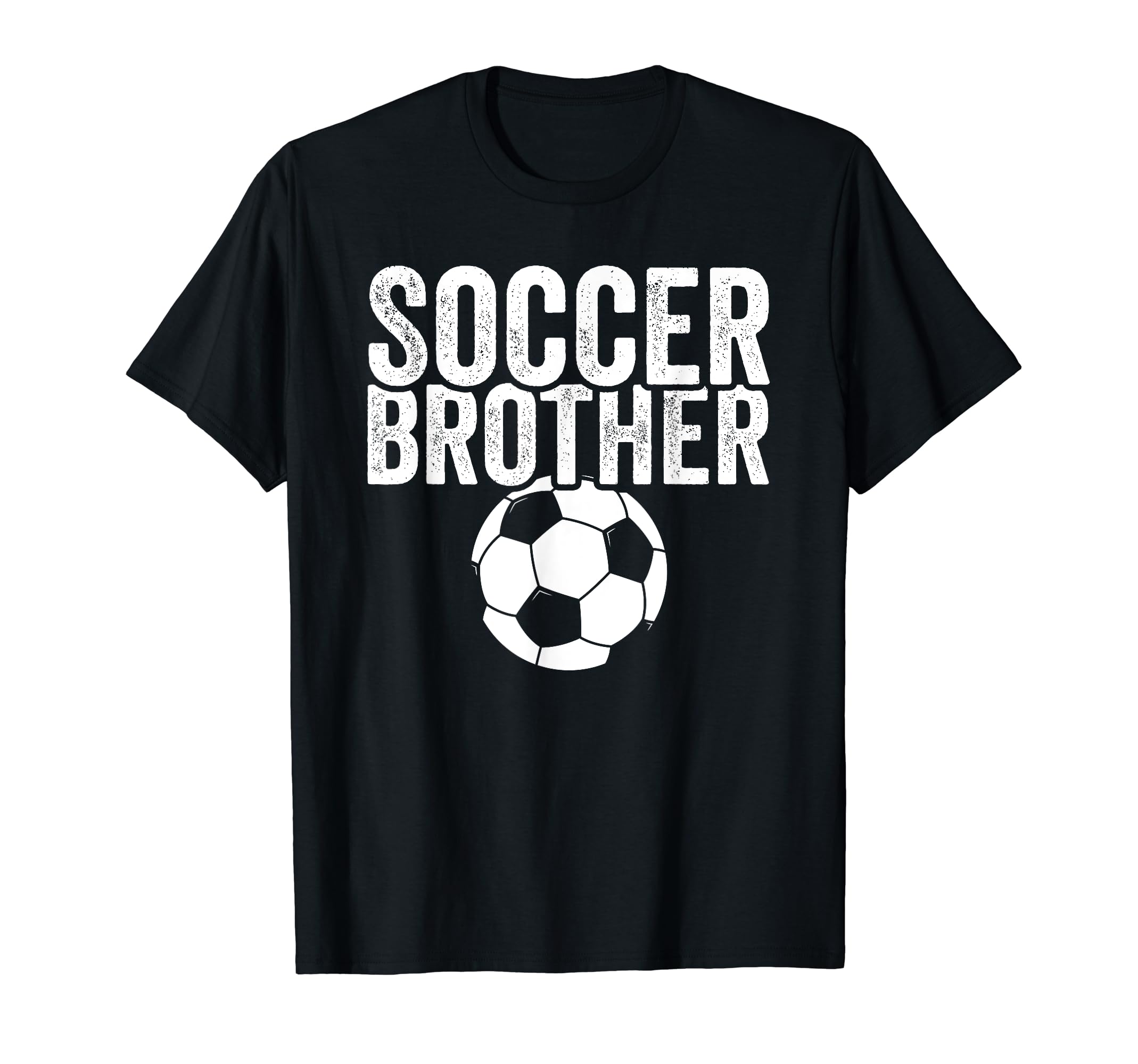 Soccer Brother Soccer Football Player T-Shirt - Minimalist Print for Adults