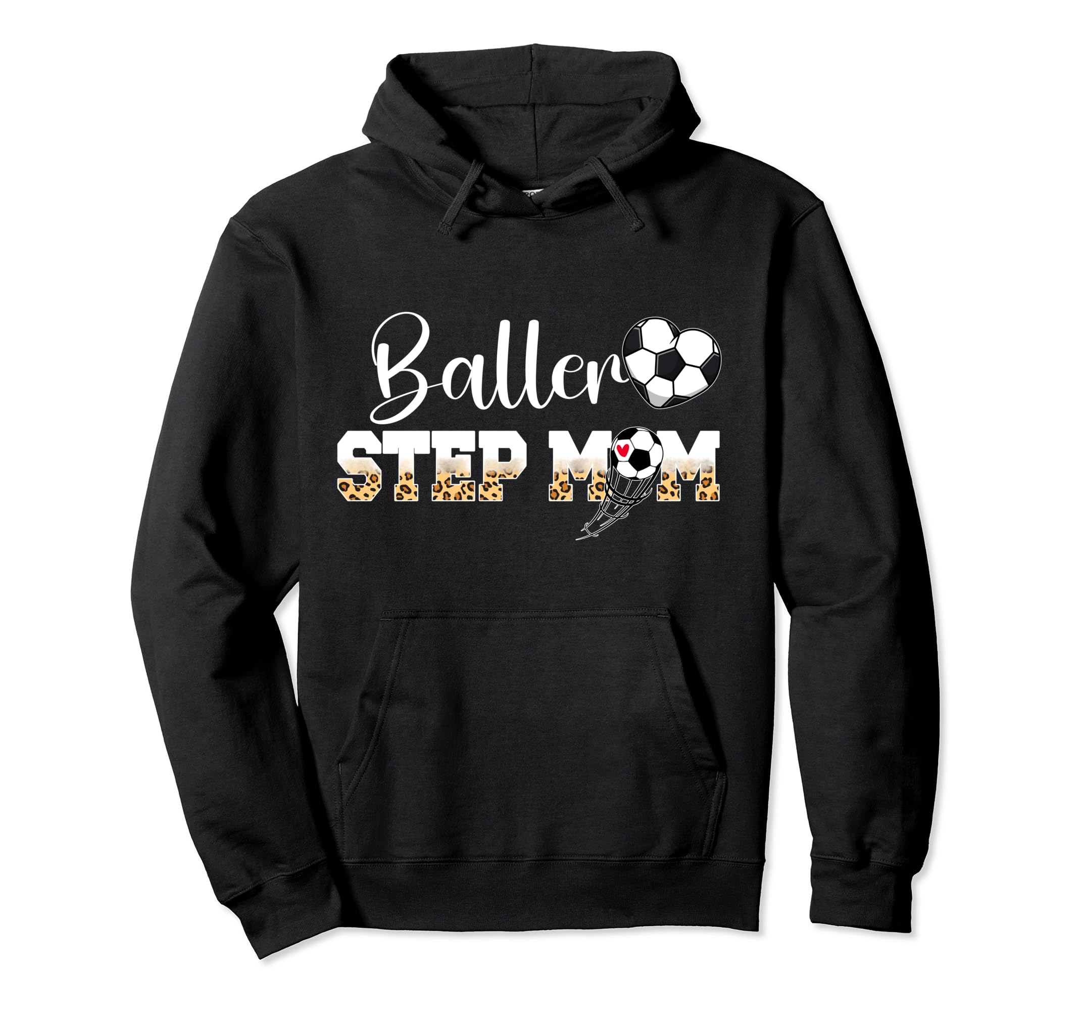 Baller Step Mom Soccer Step Mom Hoodie - Aesthetic Graphic Men Women