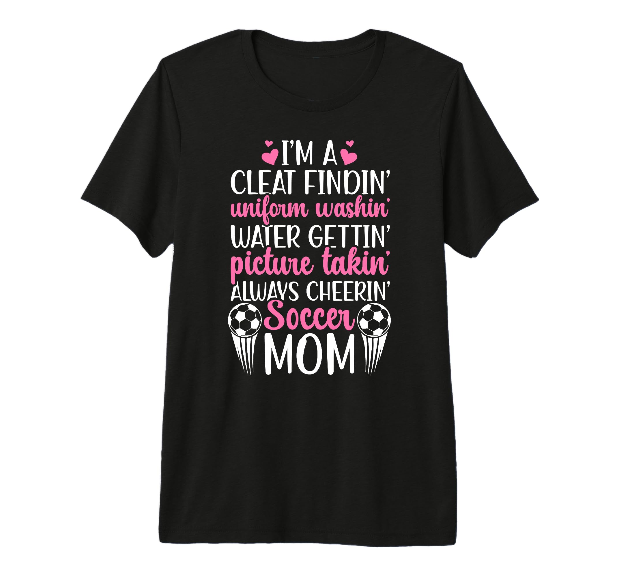 Im Soccer Mom Soccer Player Mother Soccer T-Shirt - Trendy Graphic Unisex
