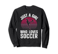 Soccer Art Mom Football Soccer Sweatshirt - Fun Novelty Design Unisex
