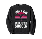 Soccer Art Mom Football Soccer Sweatshirt - Fun Novelty Design Unisex