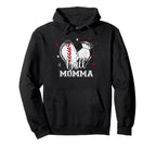 Ball Momma Baseball Soccer Heart Nana Hoodie - Graphic Print for Adults