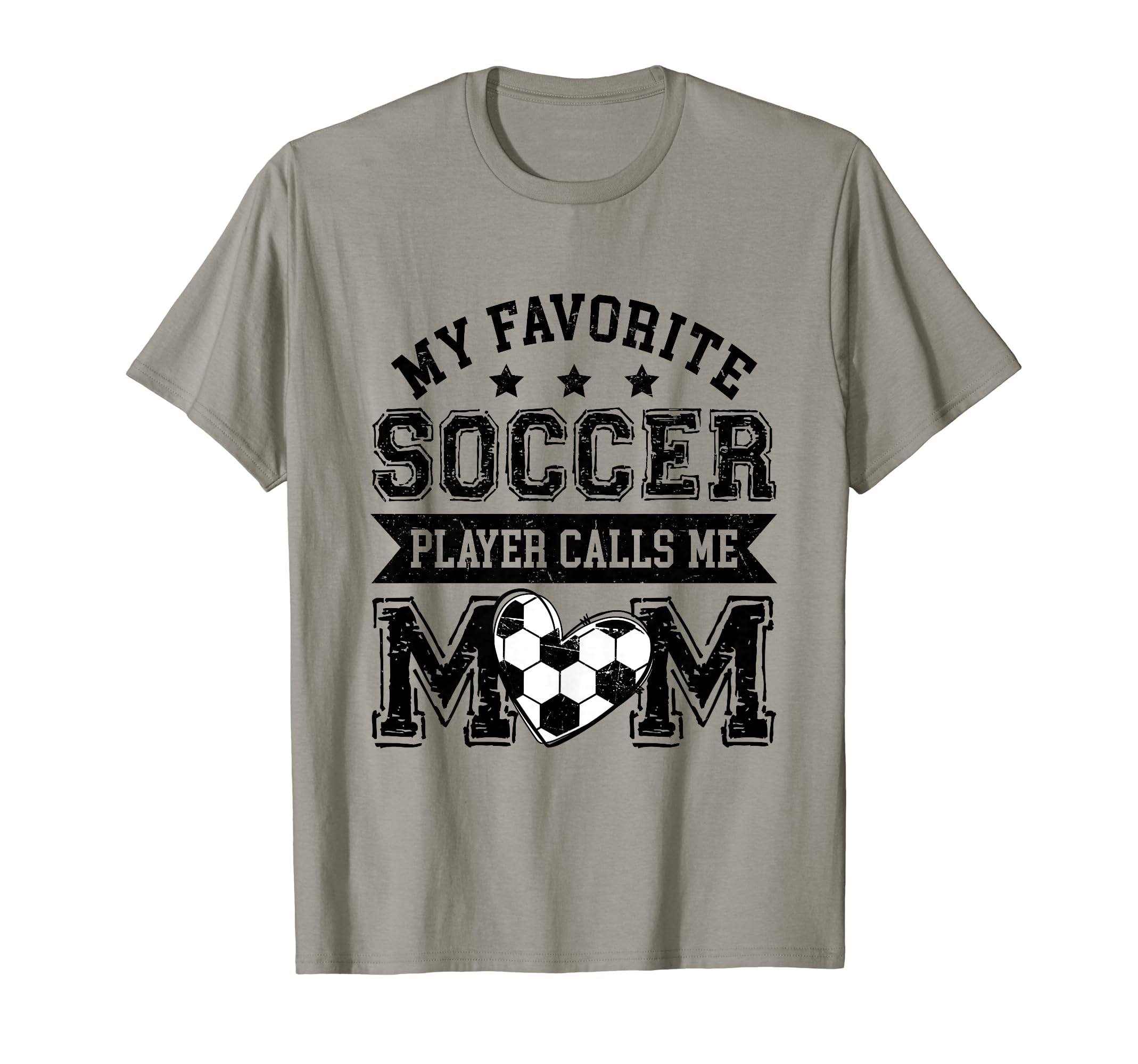 Soccer Mom My Favorite Soccer Player Calls T-Shirt - Unique Graphic Unisex