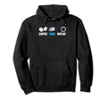 Ice Hockey Goalie Goalkeeper Coffee Hoodie - Fun Novelty Design Unisex